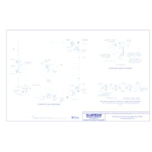 preview of Filterra® Parking Lot with Flume Solution