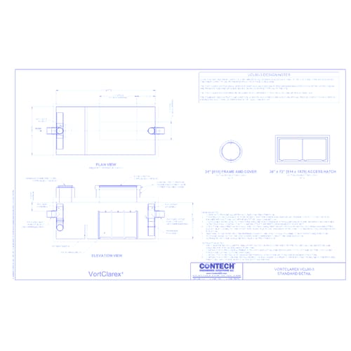 preview of VortClarex Model VCL80-3 Standard Detail