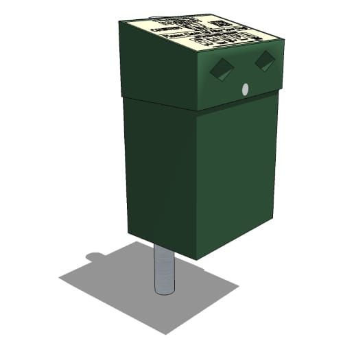 Aluminum DOGIPOT® DOGVALET ( 1001-2 )