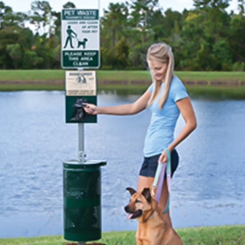 Aluminum DOGIPOT® Pet Station preview 1