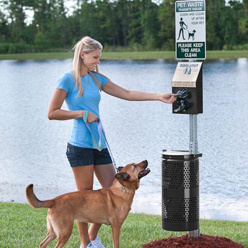 Black DOGIPOT® Pet Station preview 1
