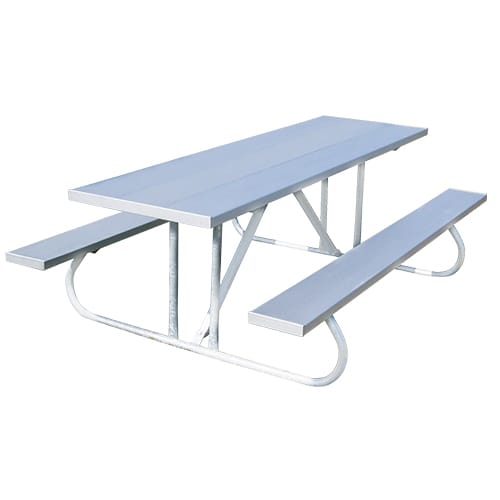 Aluminum Picnic Table Standard Duty Steel Legs ( PT-SG06 ) preview 1