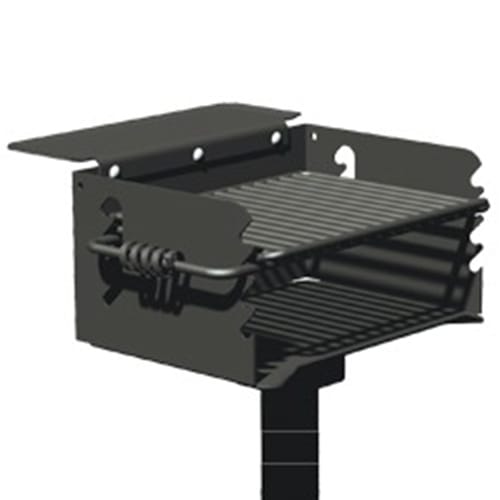 Charcoal Grills: Multilevel Grill with Tip-back Grate ( Q-20 )
