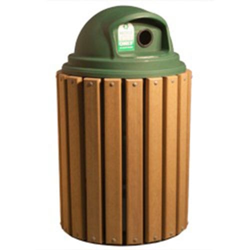 Round Trash & Recycling Receptacles - TRH Series preview 1