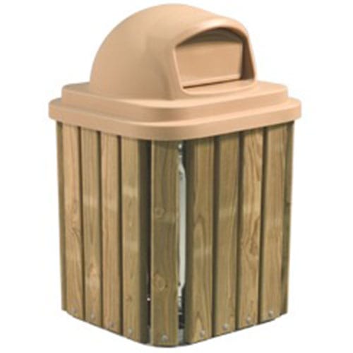 TRQ Series - Trash and Recycling Square Receptacles preview 1