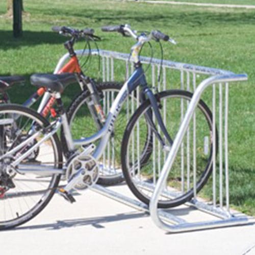 Bicycle Racks: Single & Double Sided Vertical Bike Racks ( BR200 ) preview 1