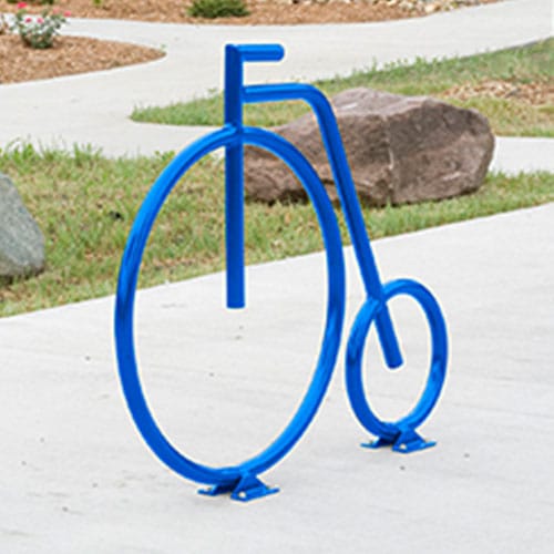 Bicycle Racks: Surface Mount Steel Wheels ( BR30 & BR31 ) preview 1
