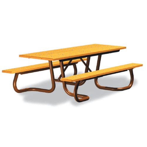 WXT Series: Universal Access Table w/ Recycled Plastic Top & Seat Planks ( AI-1616 ) preview 1