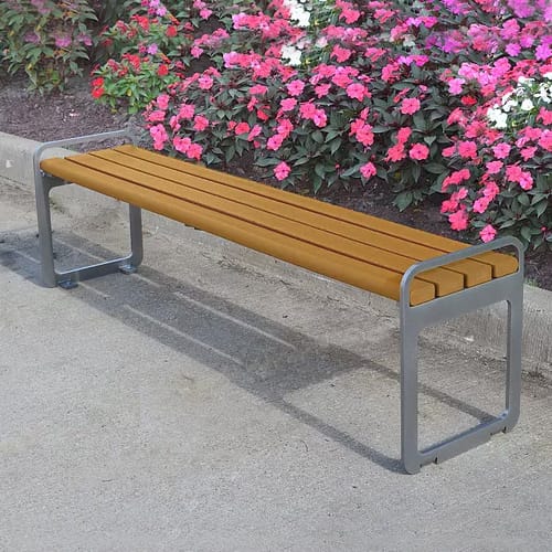 Plaza Backless Bench