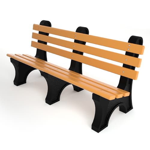 Central Park Bench (4ft, 6ft, 8ft) preview 1