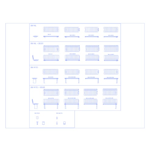 preview of EPA 1800: Straight seat - Collection 40 (Seats)