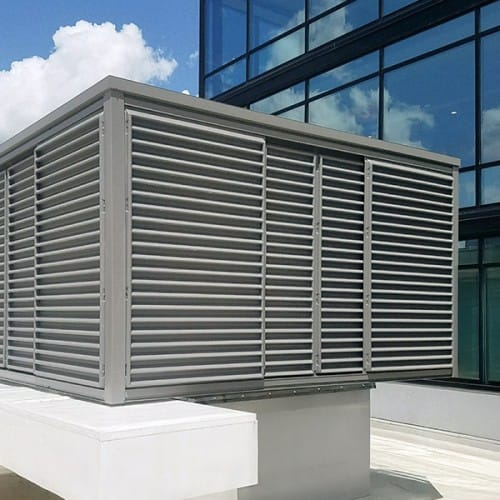 Envisor® Unit-Attached Rooftop HVAC Equipment Screens  preview 2
