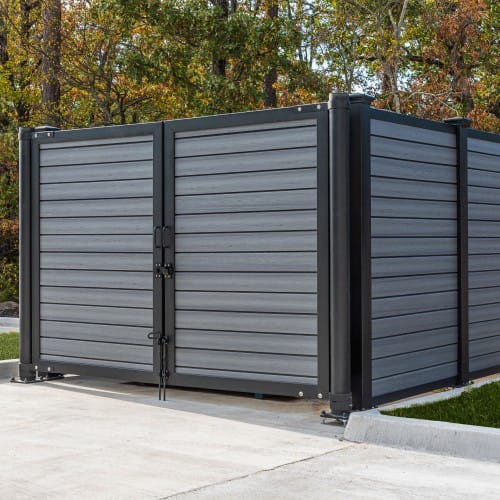 Covrit® Roofed Dumpster Enclosures 