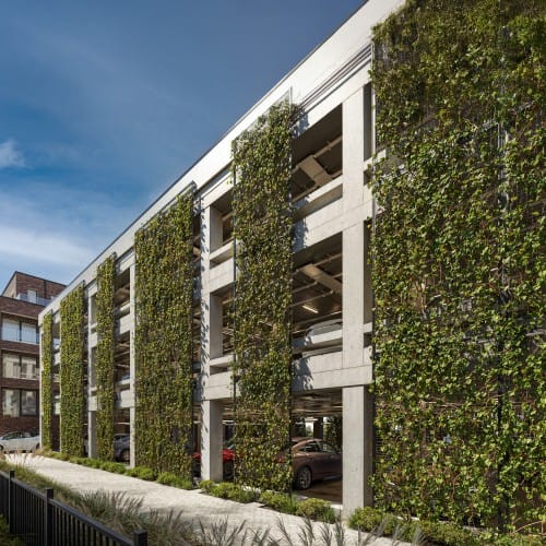 NatureScreen® Plant Trellis Systems and Planters
