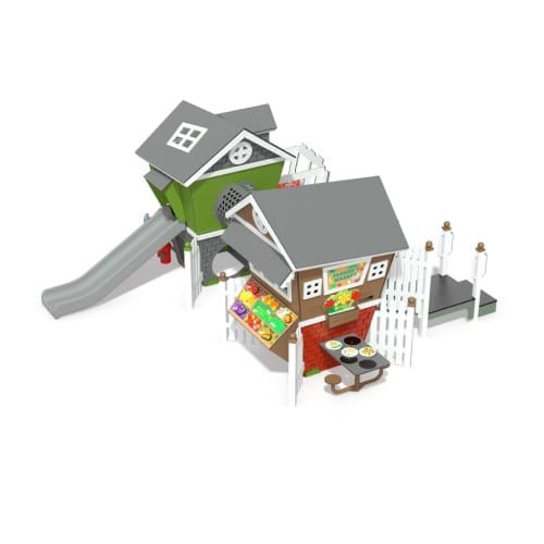 Smart Play® Design 6099 - Fire Station + Market Café preview 1