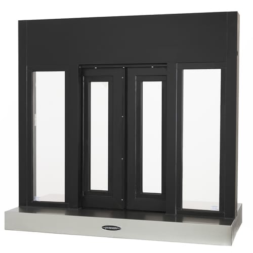 FM-42E Bi-Parting Automatic Sliding Pass-Thru Window