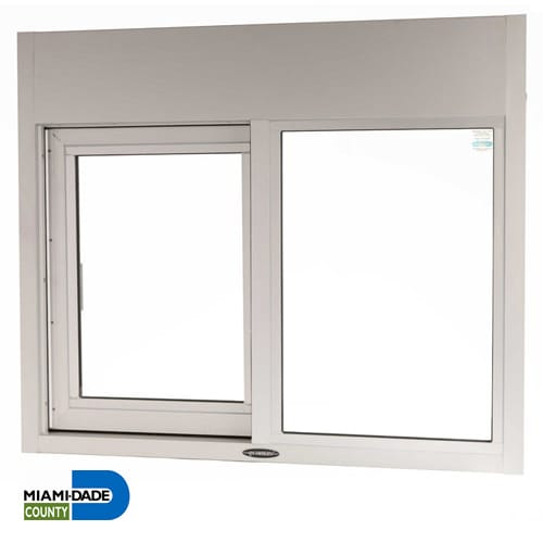 SS-4035E-IP Automatic Side Sliding Hurricane Impact Window preview 1