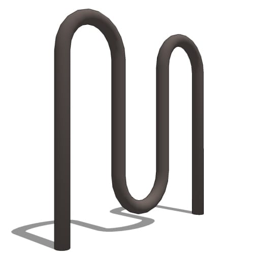 preview of Heavy Duty Challenger Bike Rack: 5 Bike, Surface or In Ground Mount