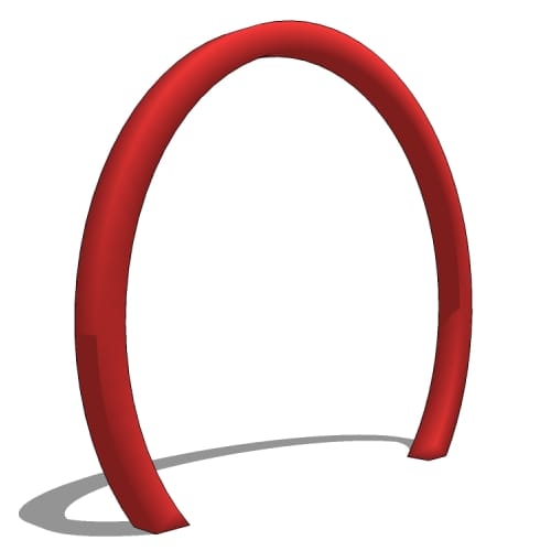 Orion Bike Rack: 2 Bike, Surface or In Ground Mount
