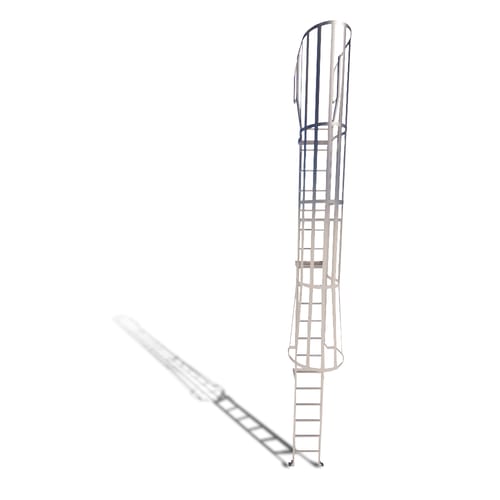 Cages & Platforms: 561-C Handrails Over Roof