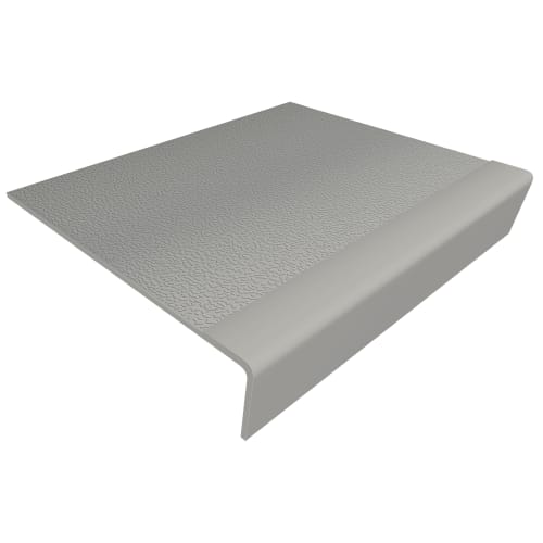 Rubber Treads: Hammered Profile - Square Nose One-Piece Tread And Riser