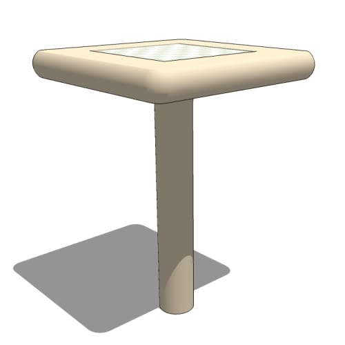 Cast Stone Chess Tables