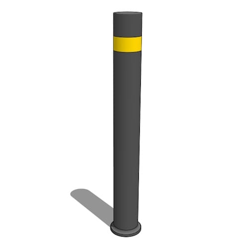 R-8323 Flexible Bollard with receiver