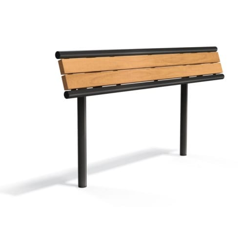 Streetsites™ Collection Leaning Rail Wood and Steel preview 1