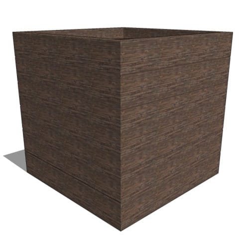 Madera Fiberglass Square Planter preview 1