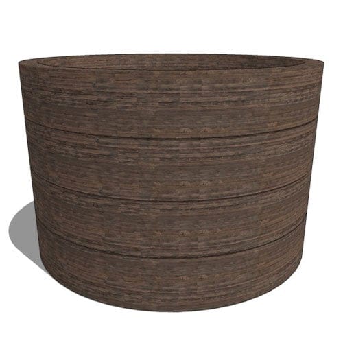 Madera Fiberglass Round Planter preview 1