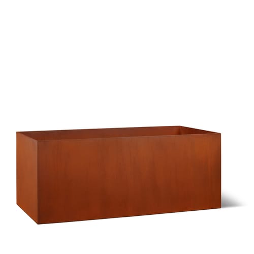 Bioretention Modern Rectangle Corten Steel Planter preview 1