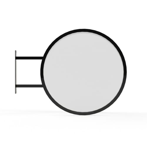 Cerchio Fixed Mount Sign Bracket with Sign Blank preview 1
