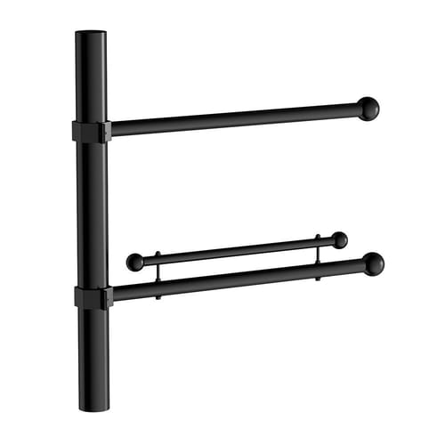 Bottom Tensioning Single Trapeze Banner Bracket Set - Post Mount preview 1