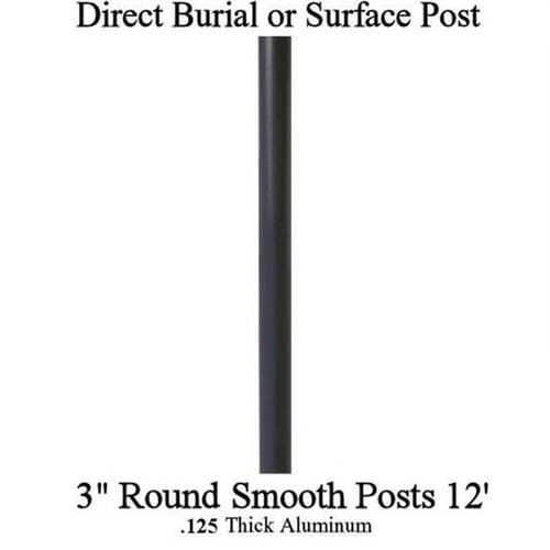 3" Diameter 12 Foot Aluminum Post preview 1