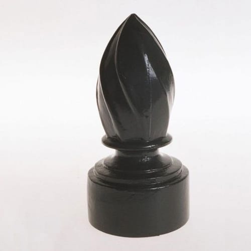 Cast Aluminum Flame Finial For a 3" Diameter Post preview 1
