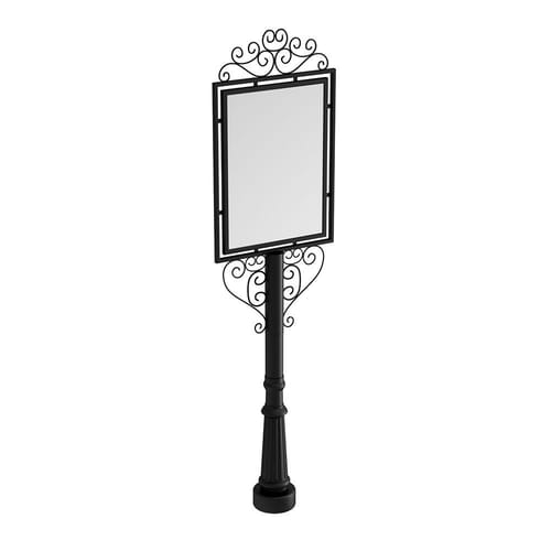 Decorative Slip Over Sign Holder preview 1