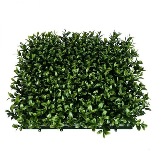 UV Outdoor Rated Duraleaf 10"x10" Plush Boxwood Mat for Signage preview 1