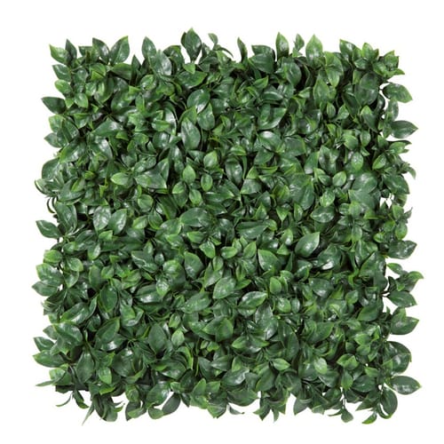 20" Square UV Outdoor Rated Ficus Leaf Foliage Tile for Signage preview 1