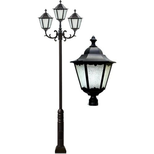 Antique Cast Aluminum Light Post preview 1