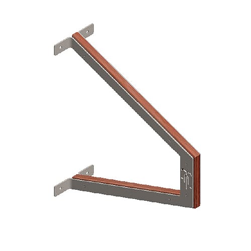 Inox Wall Mount Bike Rack preview 1