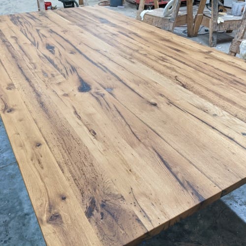 Reclaimed Red/White Oak Countertops preview 4
