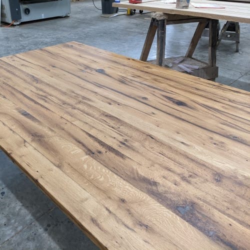 Reclaimed Red/White Oak Countertops preview 5