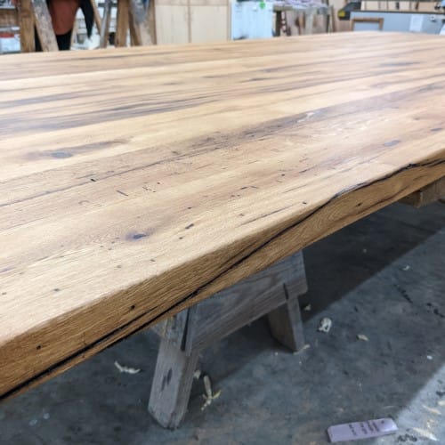 Reclaimed Red/White Oak Countertops preview 6