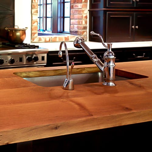 Reclaimed Red/White Oak Countertops preview 1
