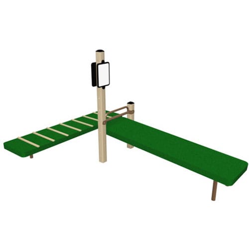 Basics Sit-up Step Training Station