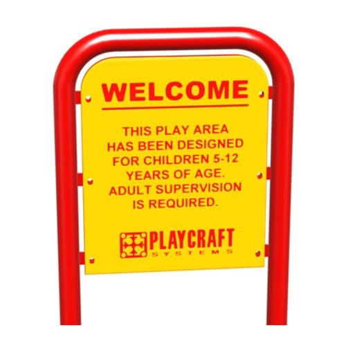 5-12 Playground Welcome Sign preview 1