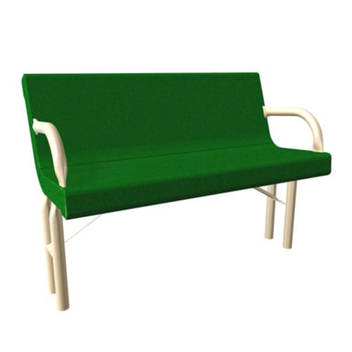 4' Urban Classic Bench In-Ground Mount preview 1