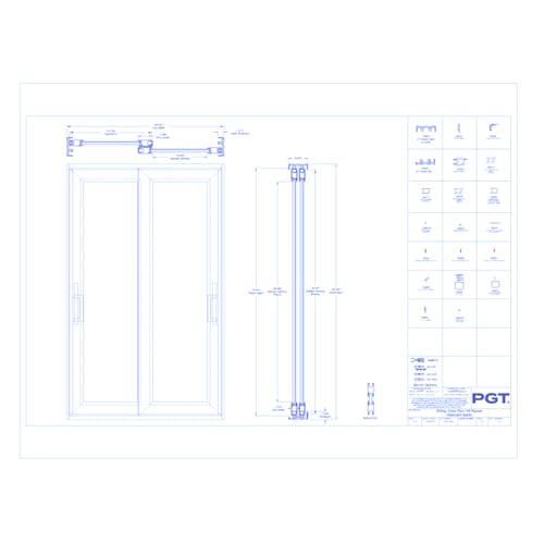 preview of Sliding Glass Door: 2P2T BP (SGD5470-5570)