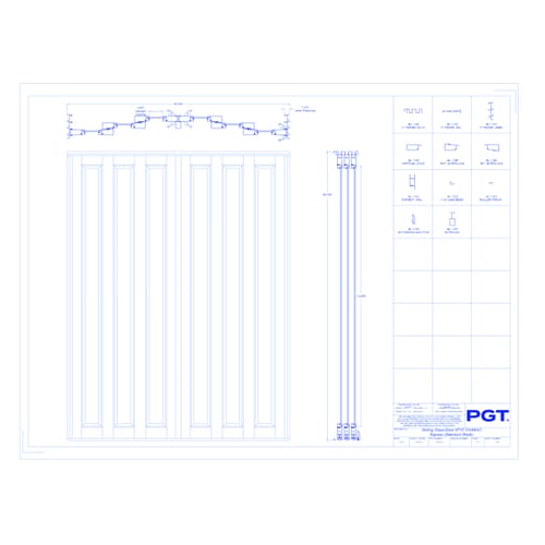 preview of Sliding Glass Door: 6P3T BP (SGD4130A)