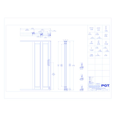 preview of Sliding Glass Door: 2P2T SGL PKT (SGD670/SGD770)